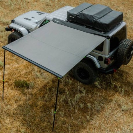 Toldo Ironman Delta Wing 90º 2500x2500mm con Led