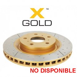 Disco de Freno Delantero DBA Ø276mm Rayado y Perforado Mitsubishi Montero V20 (91-99)